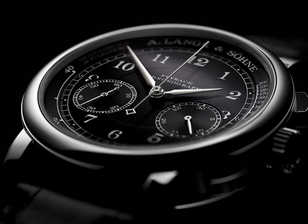 A. Lange & Söhne 1815 Chronograph Watch With Black Dial Watch Releases 