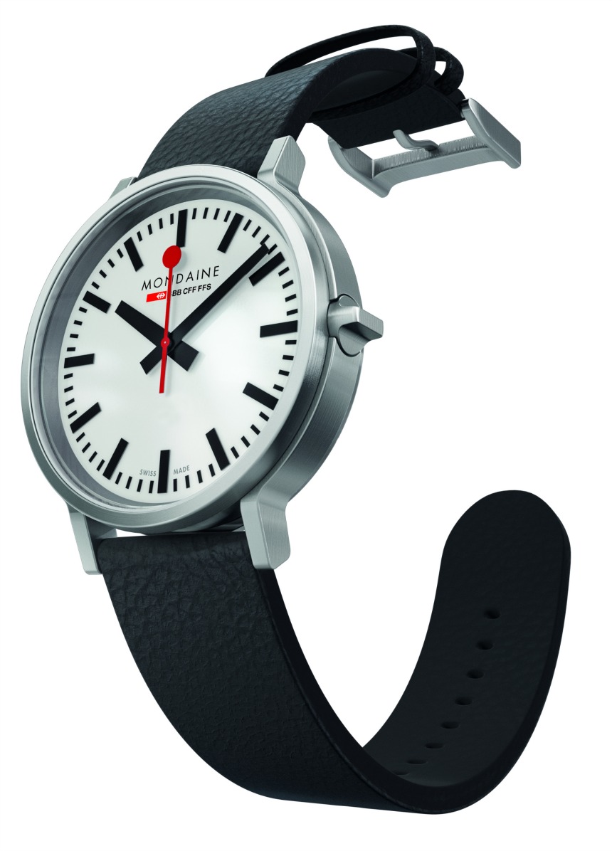 Mondaine Stop2Go Swiss Railways Watch With 2 Second Delay Watch Releases 