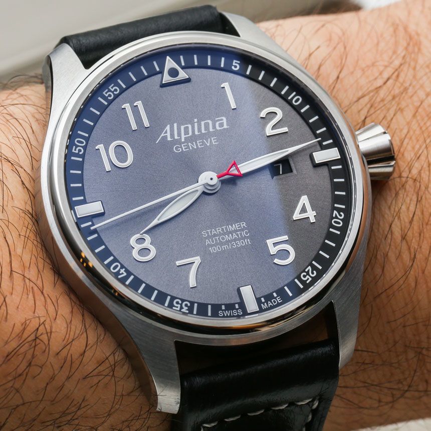 Alpina Startimer Pilot Automatic Watches For 2014 Hands-On Hands-On 