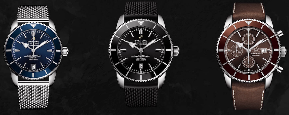 Updated Breitling Superocean Heritage II Watches With Tudor-Developed Movement Watch Releases 