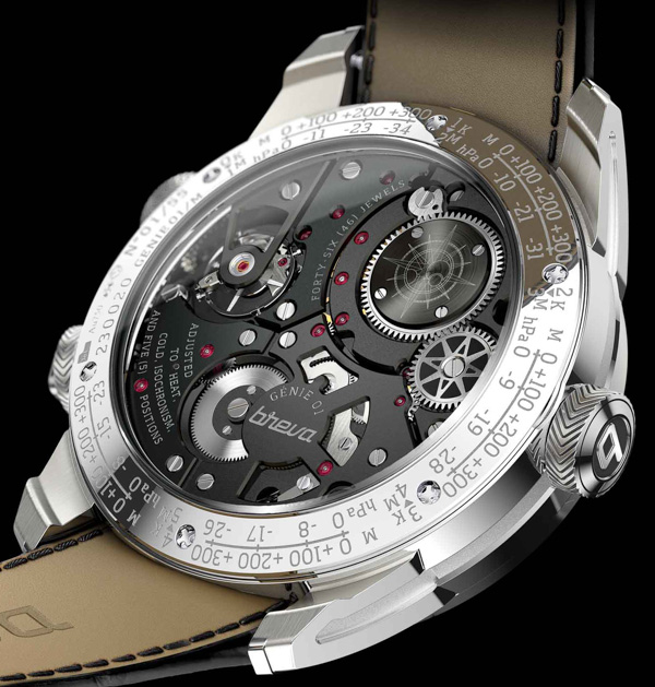 Breva Génie 01 Is First Ever Mechanical Weather Station Watch Watch Releases 