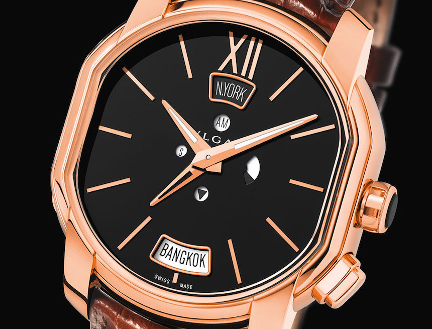 Bulgari Hora Domus Dual Time Zone Watch With Daylight Savings Adjustability Watch Releases 