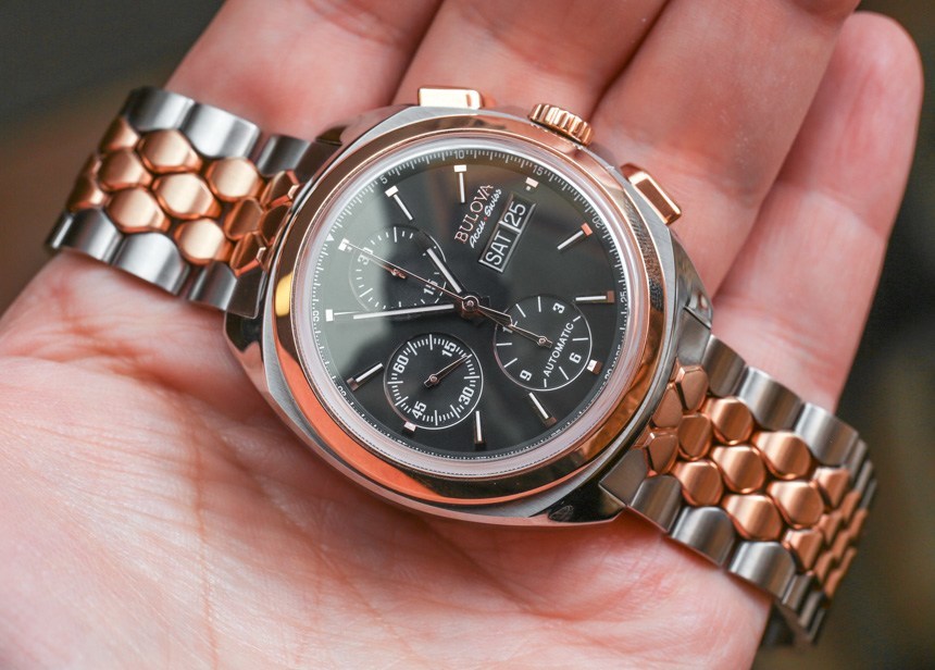 Bulova Accu-Swiss Telc Chronograph 65B168 Watch Review Wrist Time Reviews 