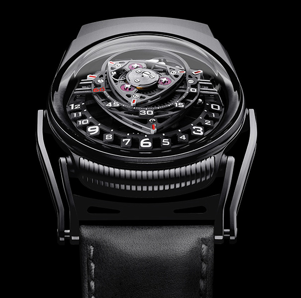 C3H5N3O9 Experiment ZR012 Watch In Black Zirconium Watch Releases 