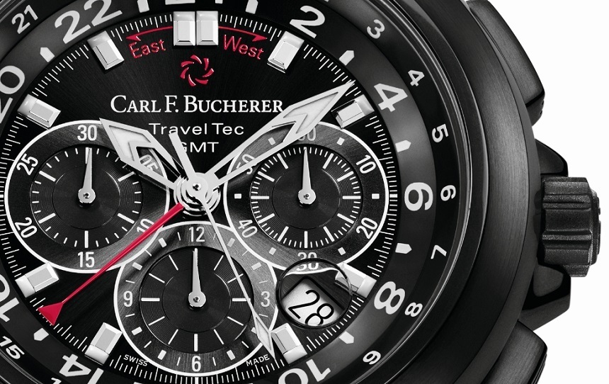 Carl F. Bucherer Patravi TravelTec In Black Watch Watch Releases 
