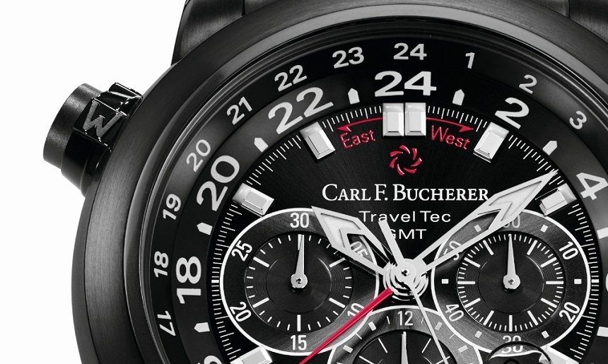 Carl F. Bucherer Patravi TravelTec In Black Watch Watch Releases 