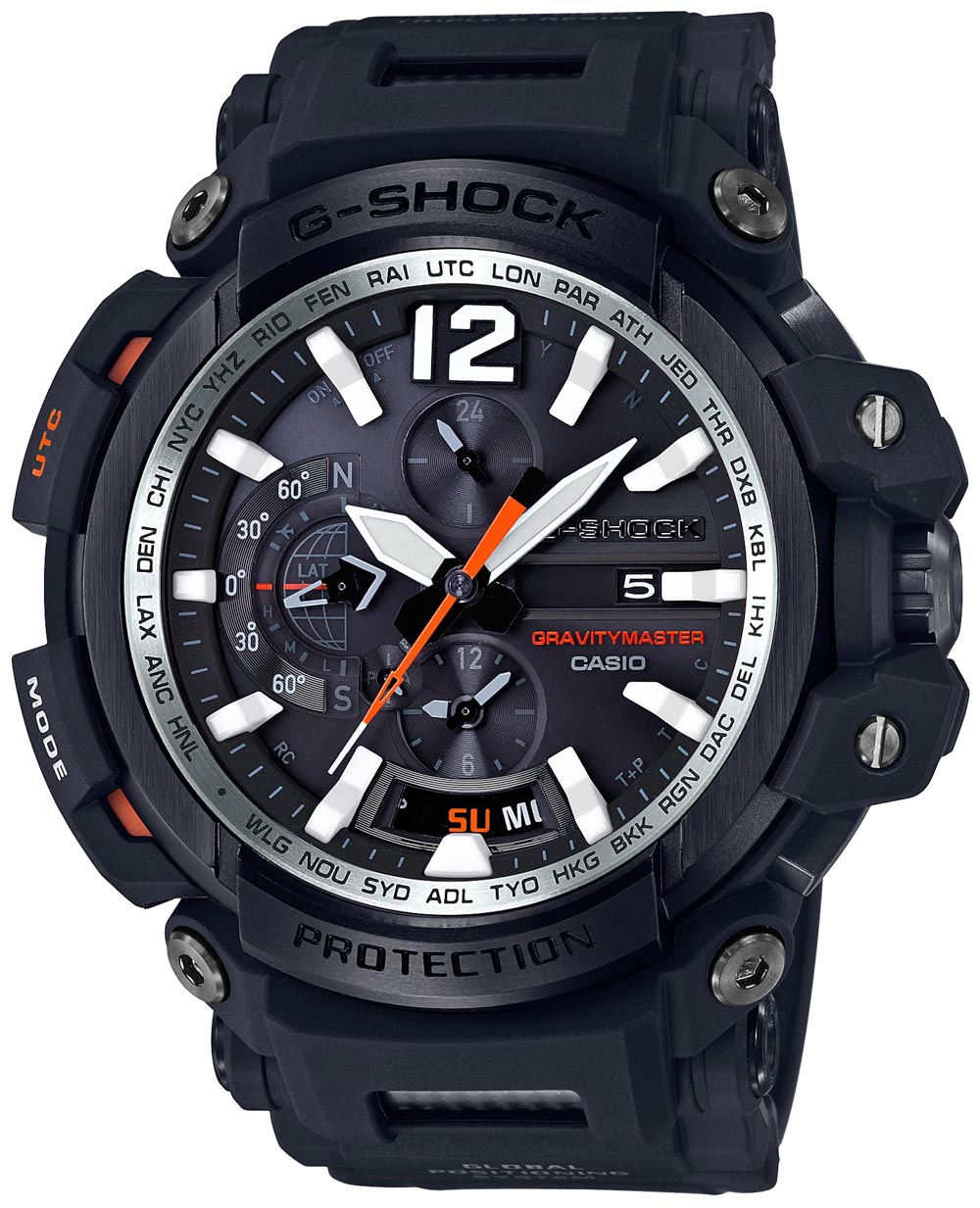 Casio G-Shock Gravitymaster GPW2000-1A GPS Bluetooth Connected Watch Watch Releases 