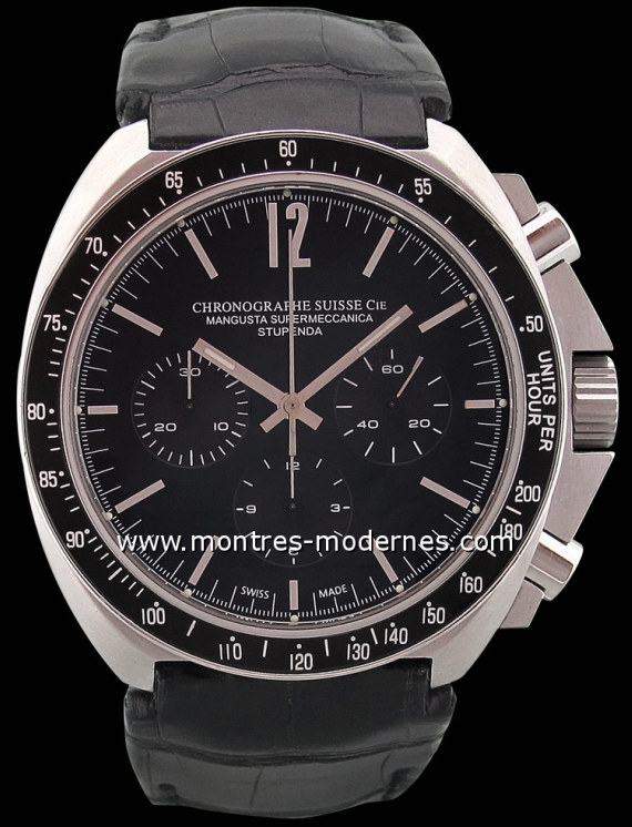 Chronographe Suisse Mangusta Super Meccanica Stupenda Watch Available On James List Sales & Auctions 