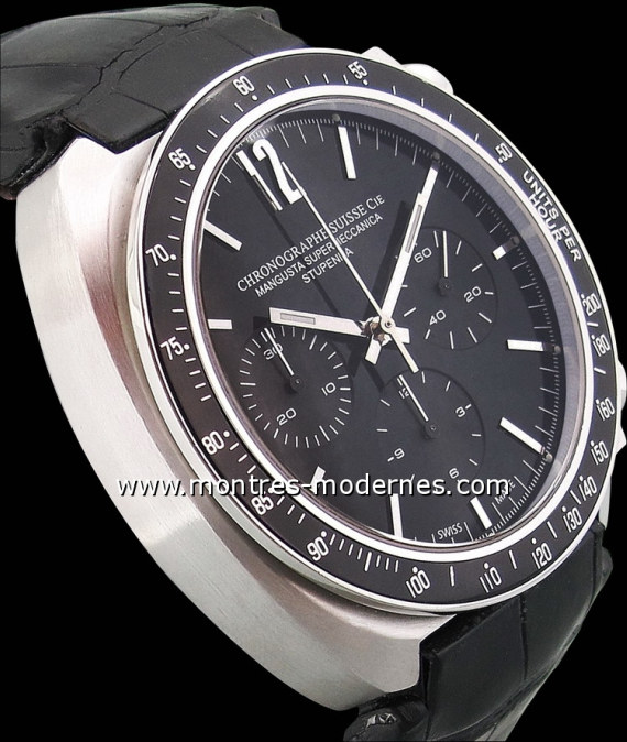 Chronographe Suisse Mangusta Super Meccanica Stupenda Watch Available On James List Sales & Auctions 