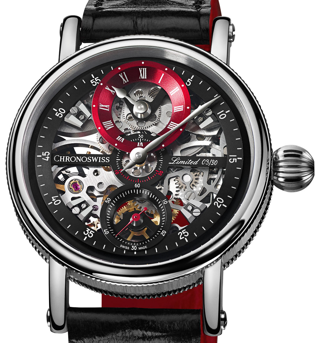 Chronoswiss Sirius Flying Grand Regulator Skeleton Watch Watch Releases 