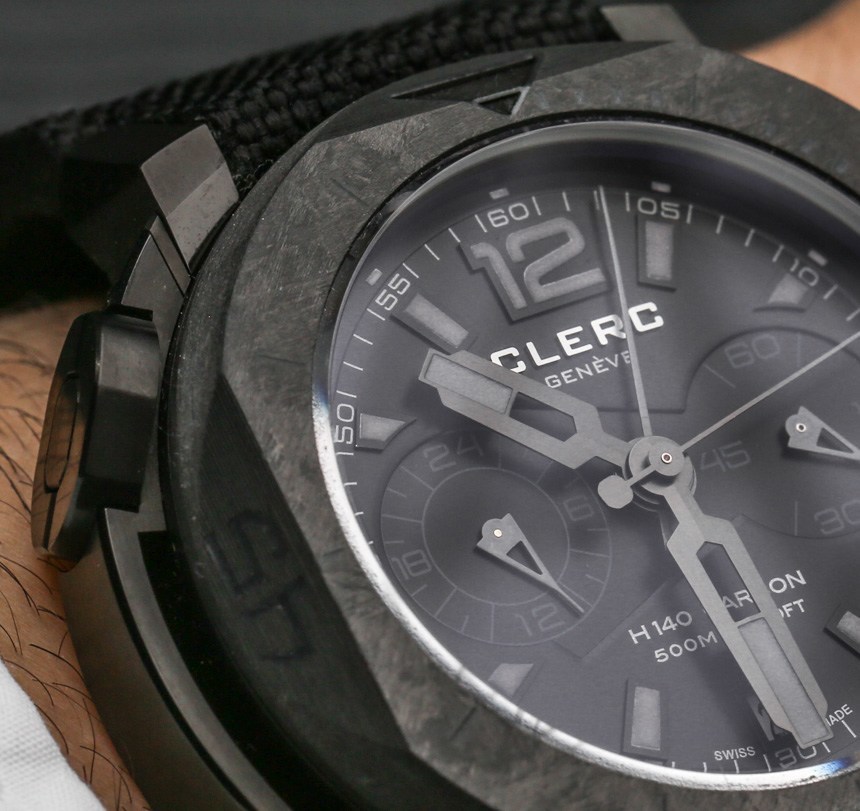 Clerc Hydroscaph H140 Carbon Limited Edition Chronograph Watch Hands-On Hands-On 