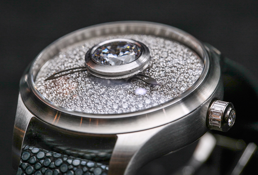 De Tournemire Watches Set Really Large Diamonds In The Crystal Hands-On 