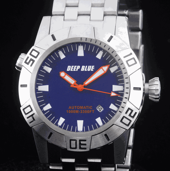 Potentially Shallow Offerings From New Watch Company Deep Blue Watch Releases 