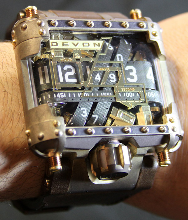 Devon Tread 1 Steampunk Watch Review Wrist Time Reviews 