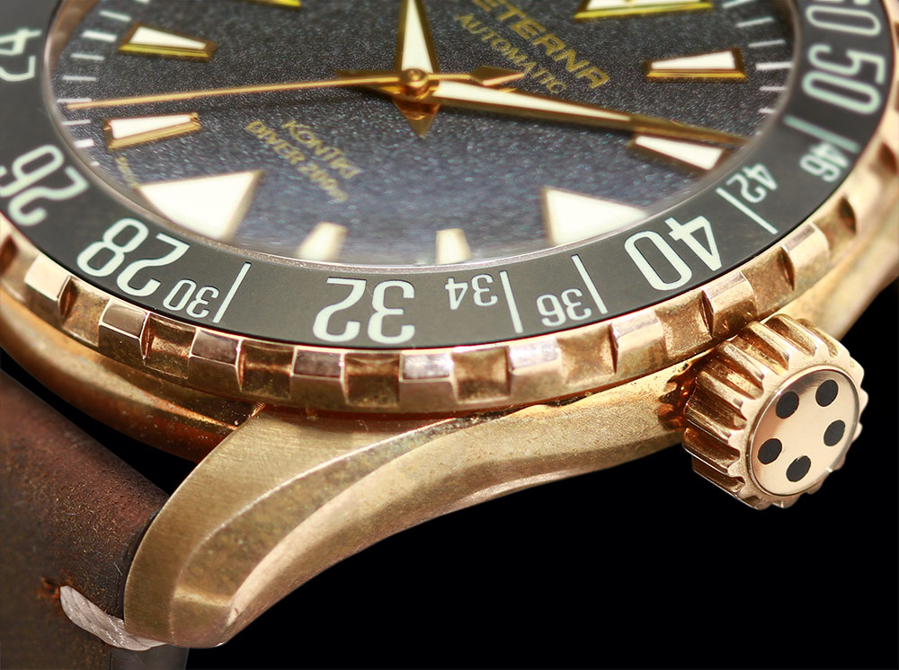 Eterna KonTiki Bronze Manufacture Watch Watch Releases 