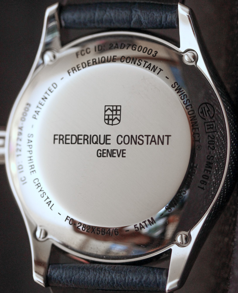 Frederique Constant Horological Smartwatch '2.0' Wrist Time Reviews 