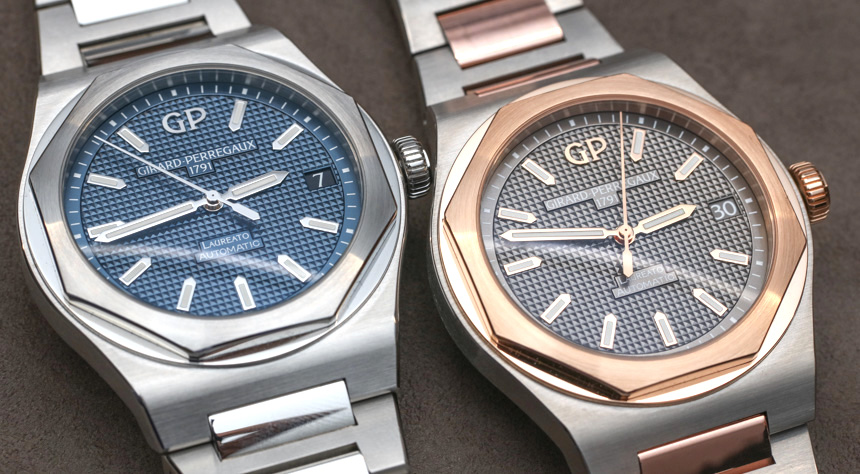 Girard-Perregaux Laureato Watches Hands-On: Upgraded Steel With Price Reduction & New Gold Options Hands-On 