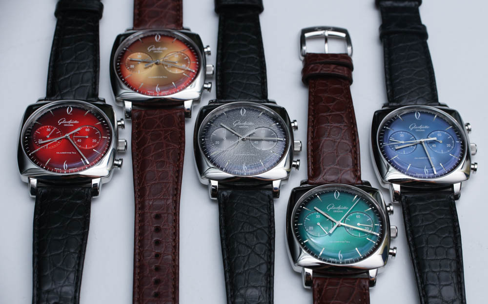 Glashütte Original Sixties Iconic Square Watches With '1960s Original Dial Colors' Hands-On Hands-On 