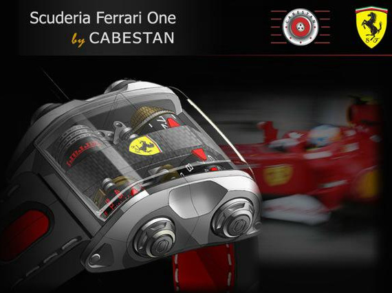 Scuderia Ferrari One Watch By Cabestan Watch Releases 