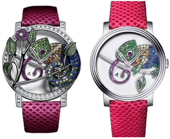 Boucheron Bestiary Ronde Seconde Folle Collection, The Chameleon, Frog, And Owl Watches Watch Releases 