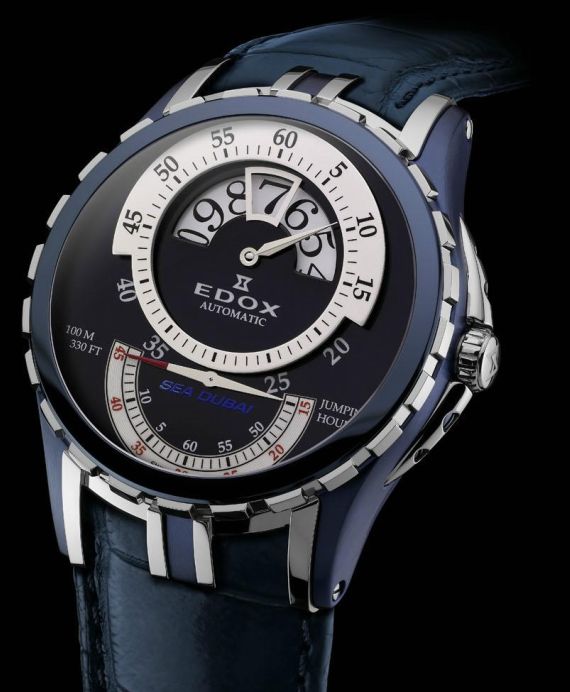 Edox Grand Ocean Jumping Hour Watch Watch Releases 