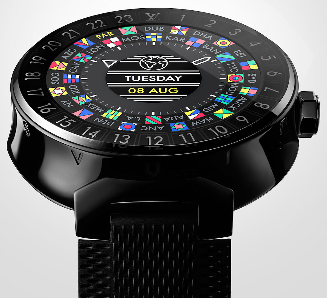 Louis Vuitton Tambour Horizon Smartwatch Watch Releases 