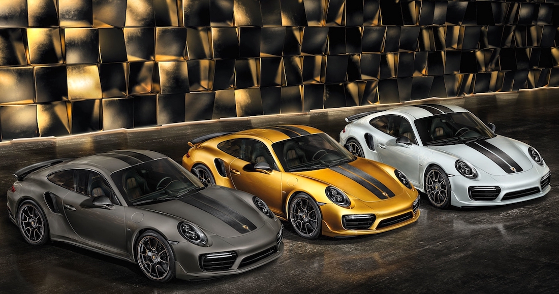Porsche 911 Turbo S Exclusive Series Coupe & Porsche Design Chronograph 911 Turbo S Exclusive Series Watch Watch Releases 