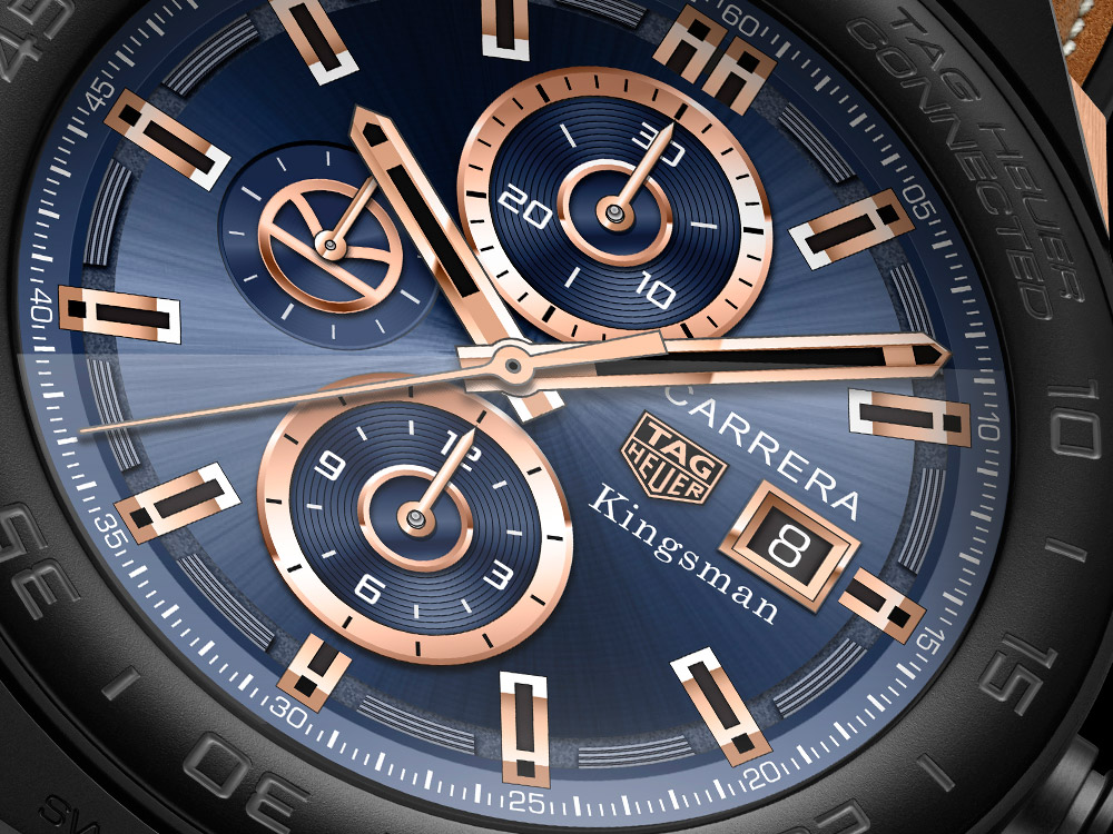 TAG Heuer Connected Modular 45 Kingsman Special Edition Watch For 'Kingsman: The Golden Circle' Movie Watch Releases 