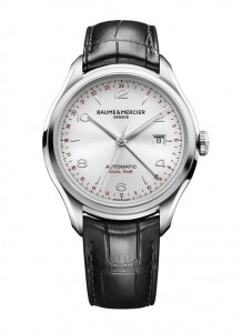Affordable watch for men-Baume & Mercier Clifton GMT