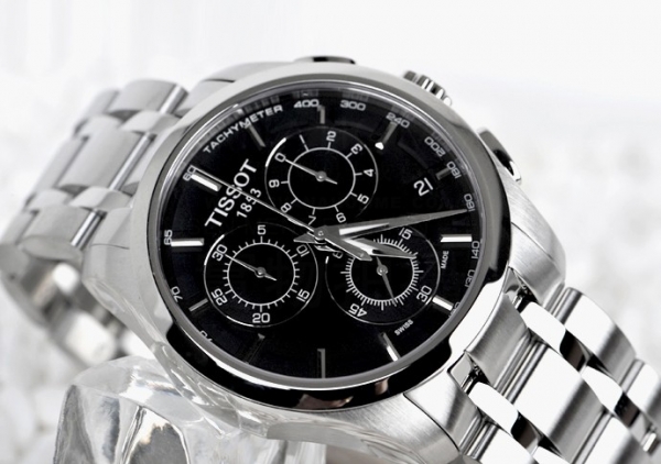 Tissot fashion sports men's stainless steel watch