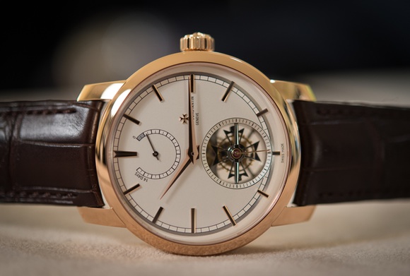 Vacheron Constantin Luxury Rose Gold Tourbillon Watch