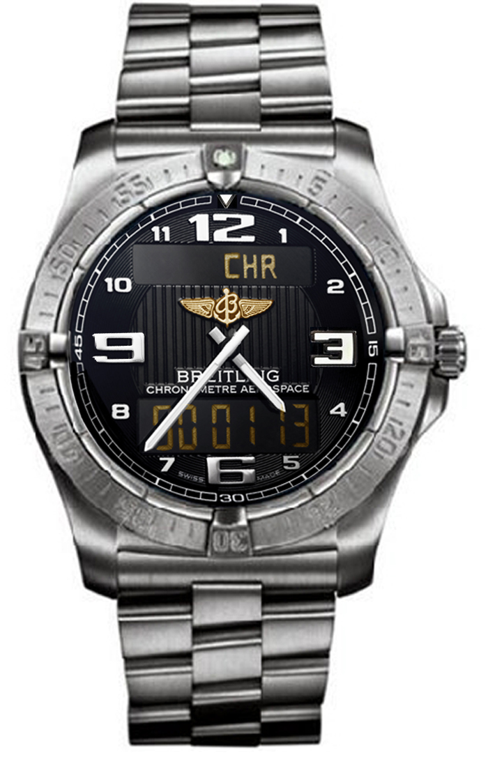 Front of Breitling Aerospace Evo 