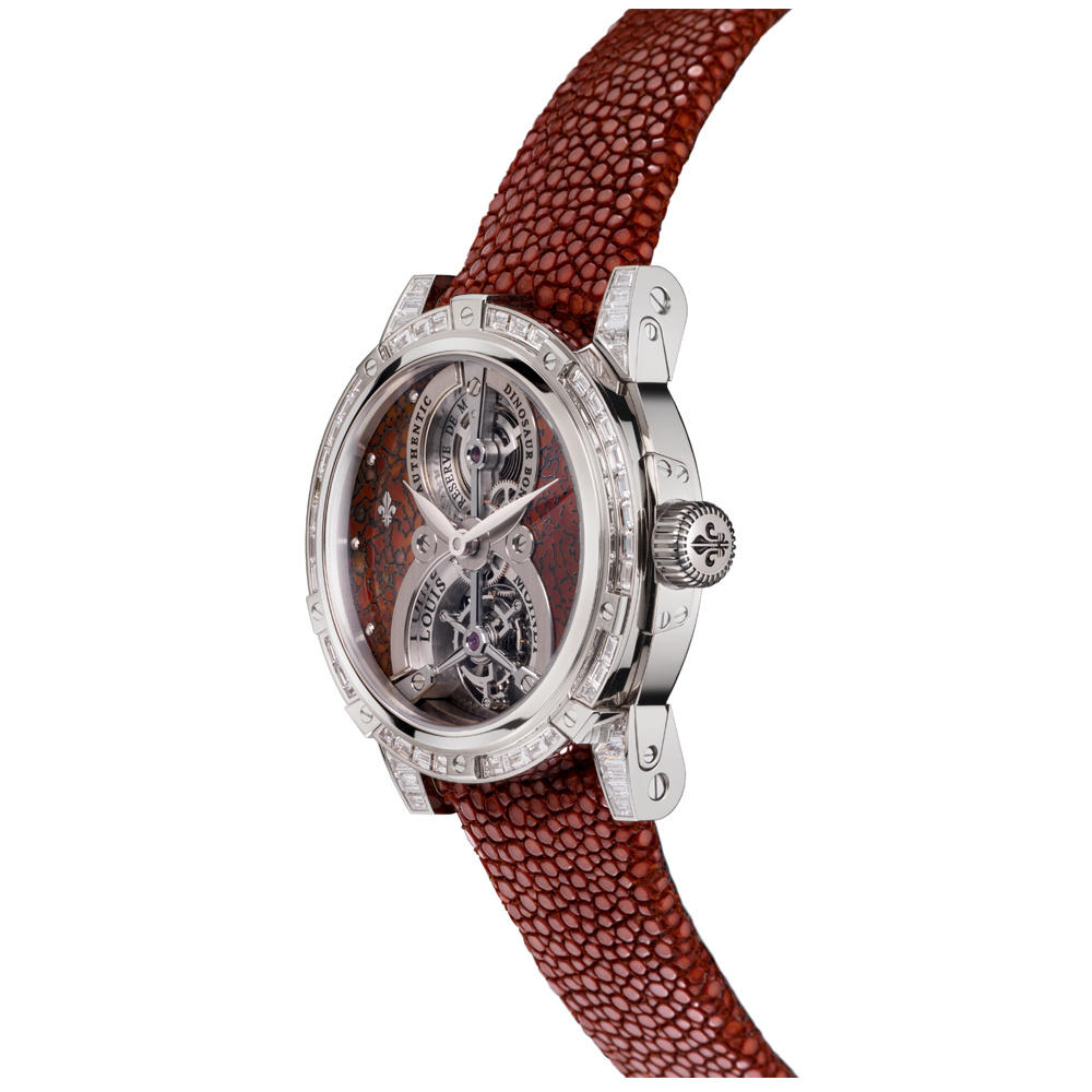 Louis Moinet Jurassic limited edition watch side 