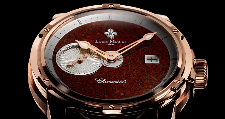 Louis Moinet Jurassic limited edition watch dial