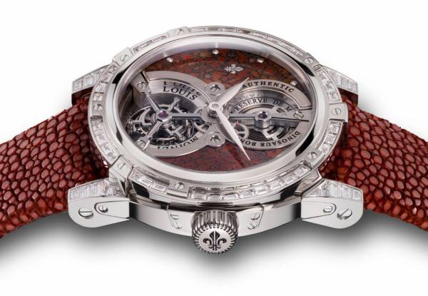 Louis Moinet Jurassic limited edition watch side  02