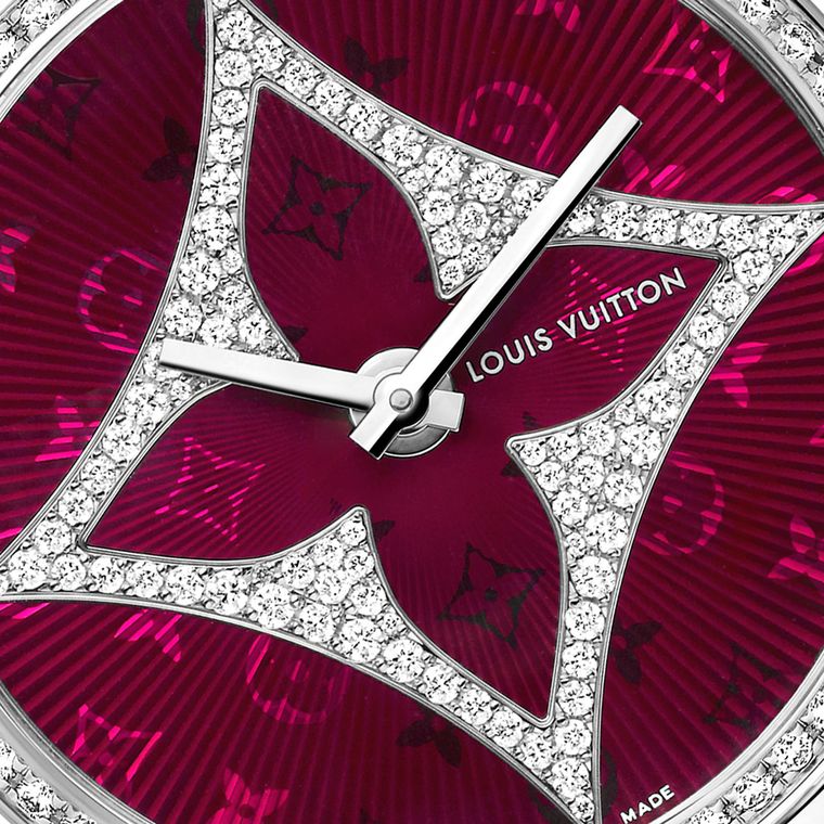 Louis Vuitton Intense Magenta Color Women's Watch 