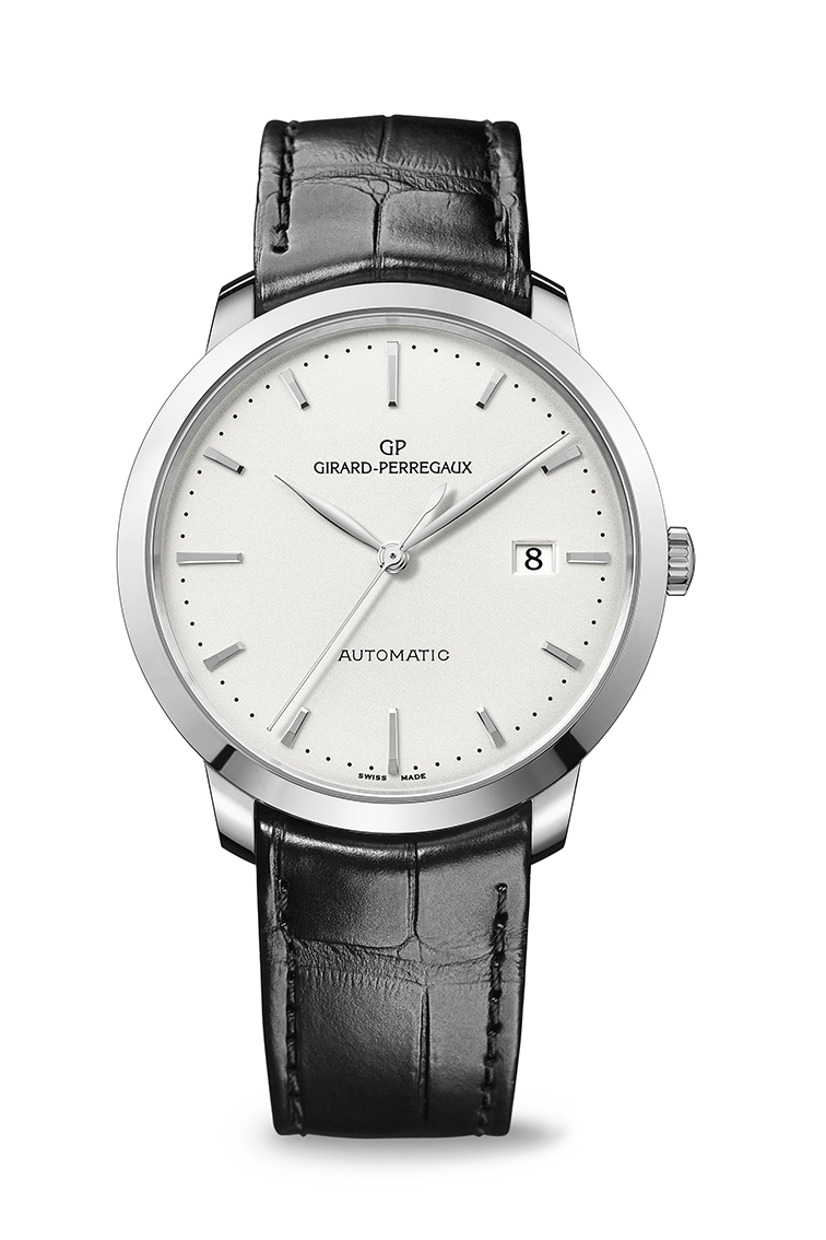 Front of the Girard-Perregaux 1966 Steel watch