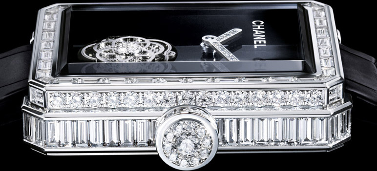 Side of Chanel Premiere Tourbillon Volant watch
