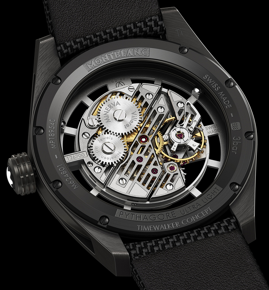 Montblanc TimeWalker Pythagore Ultra-Light Concept Watch caseback