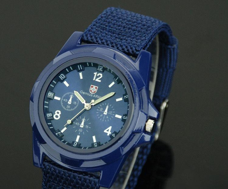 Hot Swiss Army woven strap watches for men