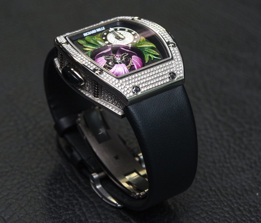 A Quite Special Watch With Stunning dial-Richard Mille Tourbillon Fleur