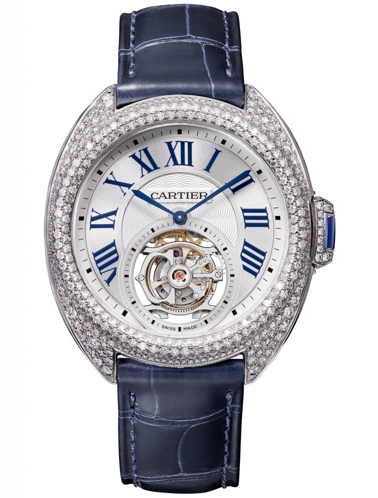 Striking Diamonds Cartier Watch-Clé de Cartier
