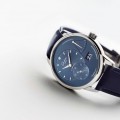 Modest Luxury Dark Blue Glashutte Original PanoReserve Watch