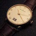 Side of Blancpain New Villeret Grand Date classic watch