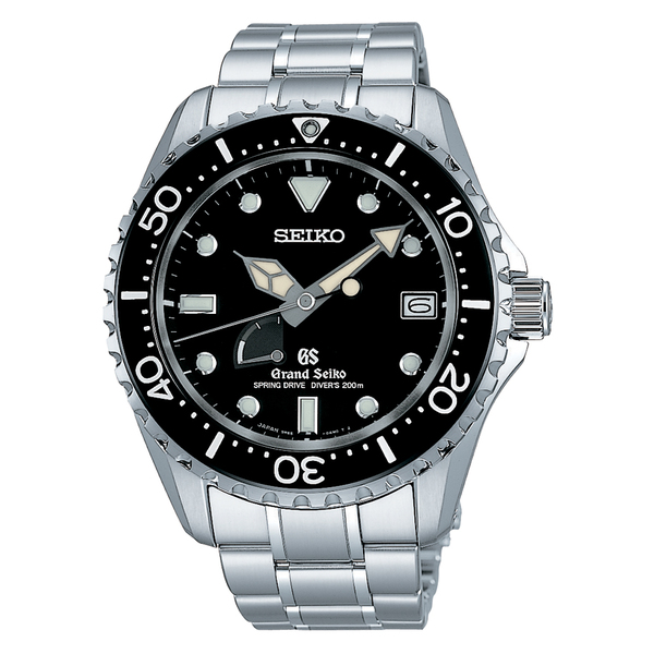Front of Grand Seiko Spring Drive Diver SBGA029 watch
