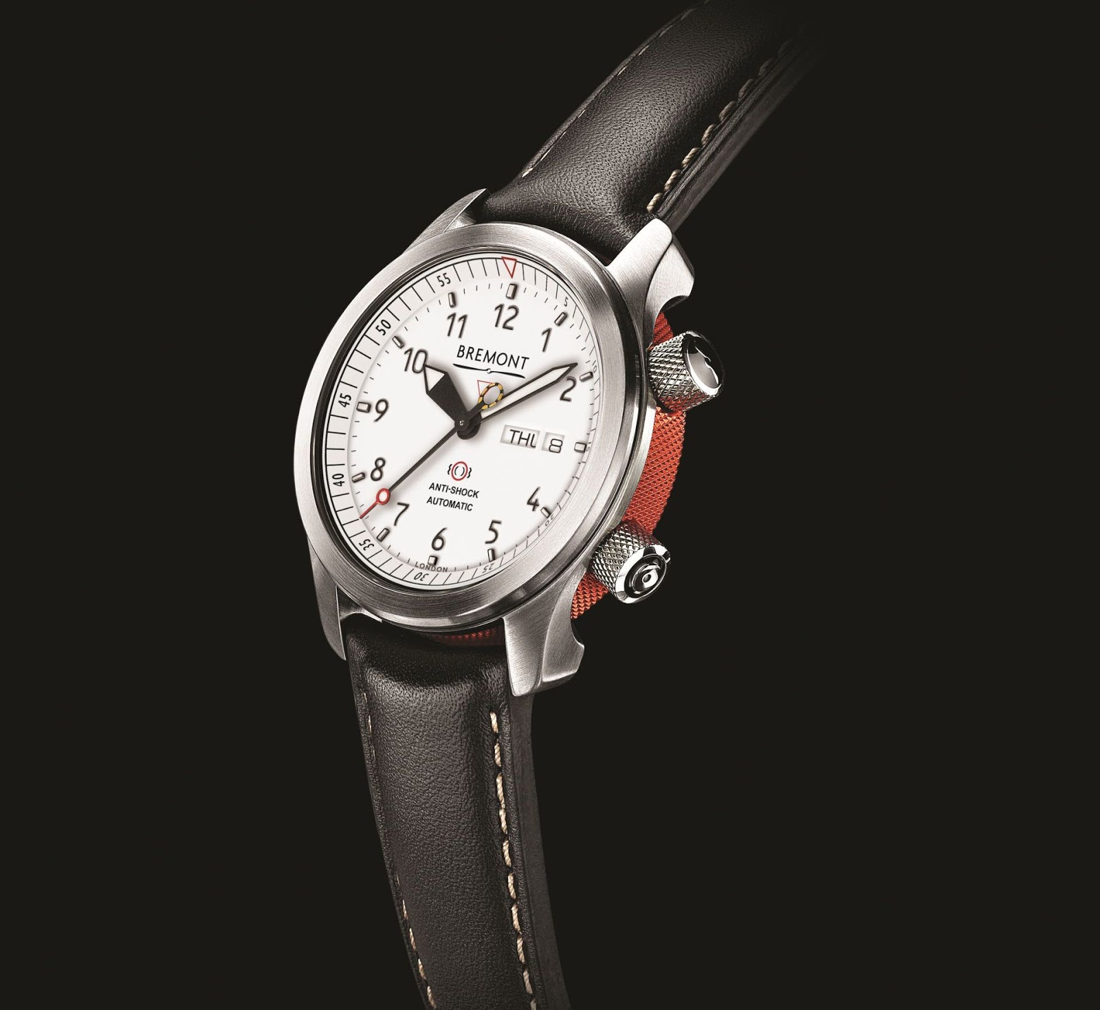 Side of Bremont MBII White
